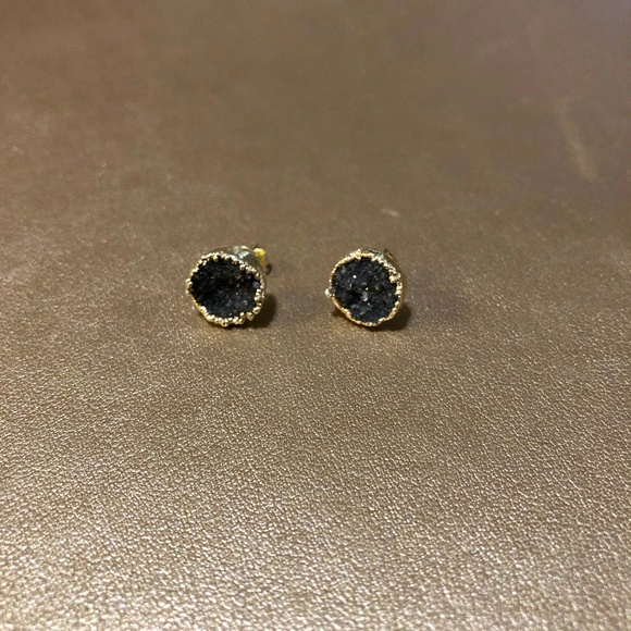 Jewelry - Geode Gold Earrings